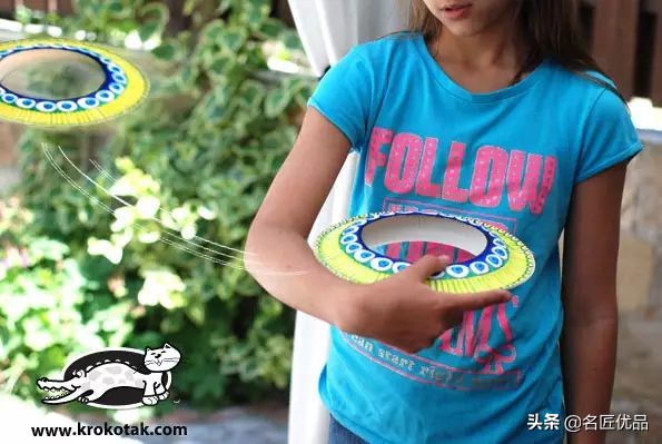 长方形创意纸盘美工作品,纸盘子手工秋天