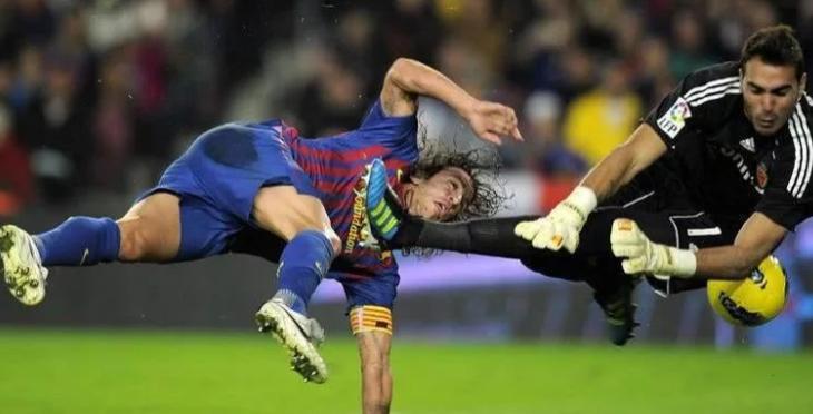 足球场上的十大经典功夫足球,足球技术出神入化