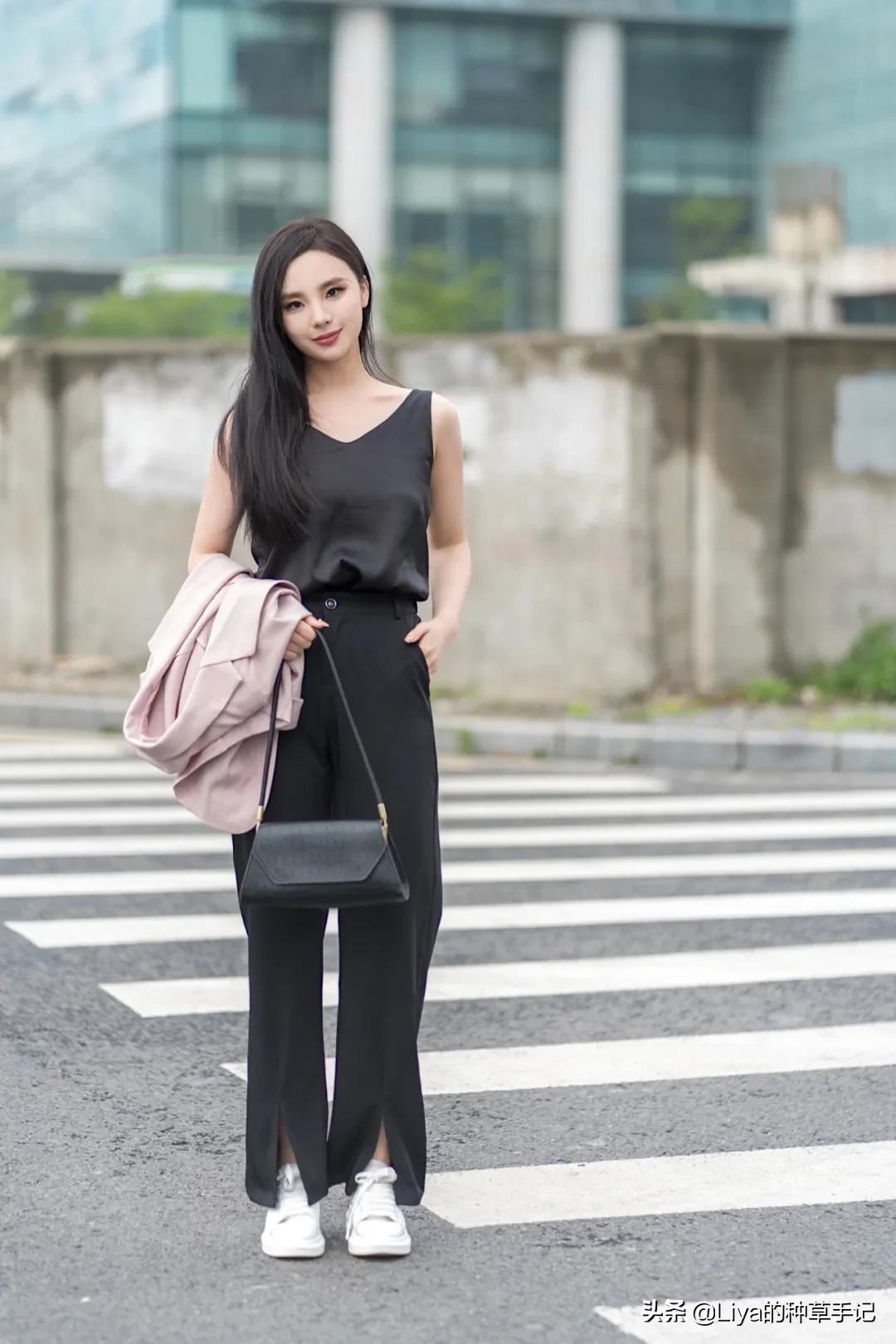 剪刀裤适合什么体型,剪刀裤时髦有型