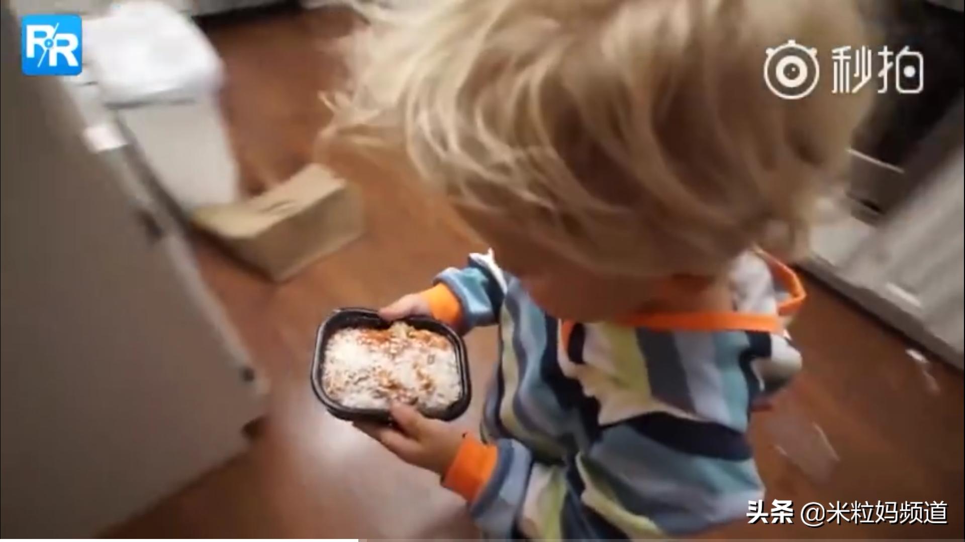 当三岁的儿子说，他要给一个特别的女孩做顿饭