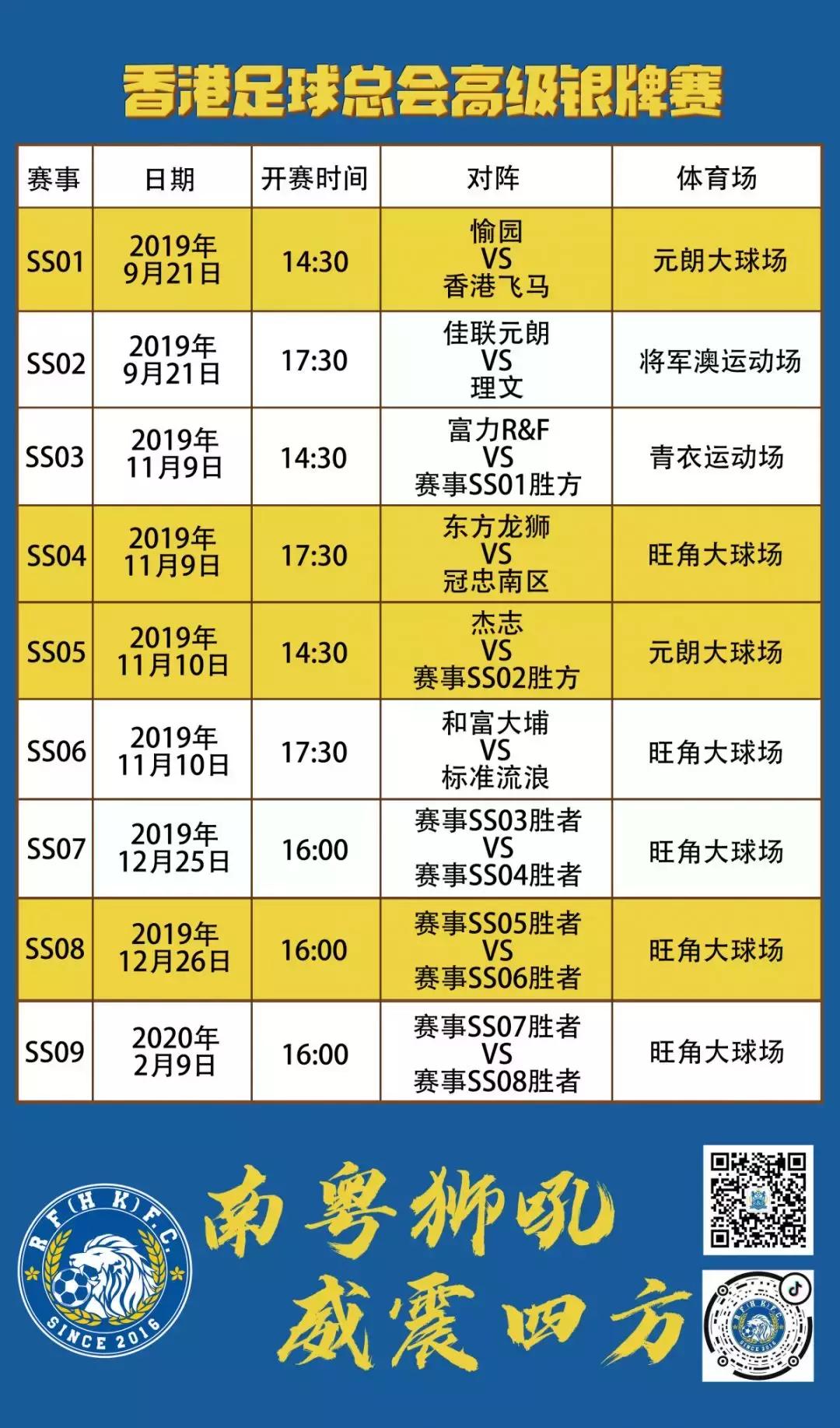 富力杯赛程,菁英杯山东鲁能赛区