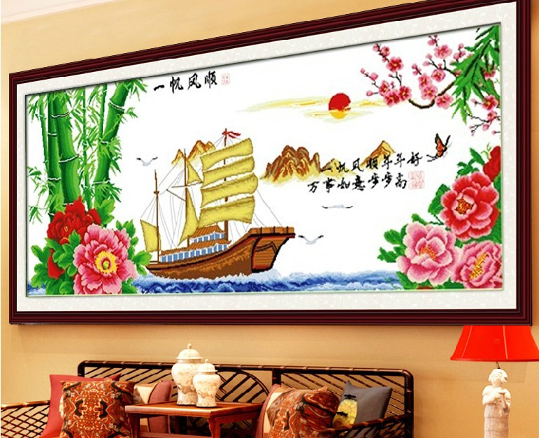 客厅挂十字绣的风水讲究,放在客厅的十字绣风水有哪些讲究