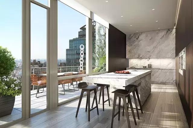 电梯公寓顶层复式,最奢华的顶层复式