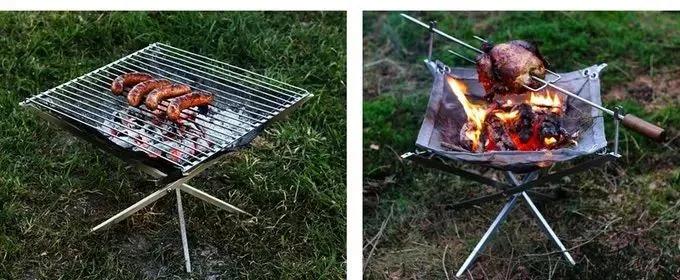 超级实用烧烤架,新式家用烧烤架