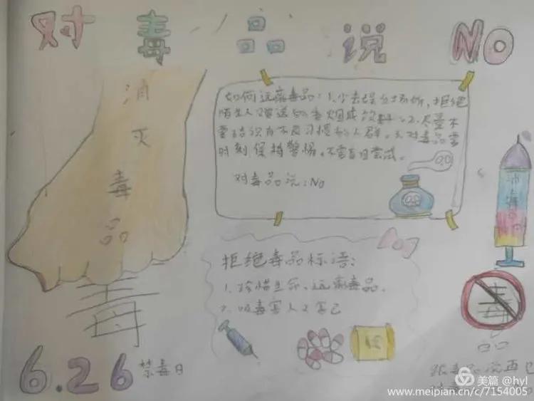 禁毒教育珍爱生命远离毒品绘画,英德市白沙镇禁毒宣传活动