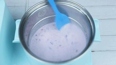 给宝宝煮紫薯面加什么好吃,宝宝辅食紫薯蛋羹