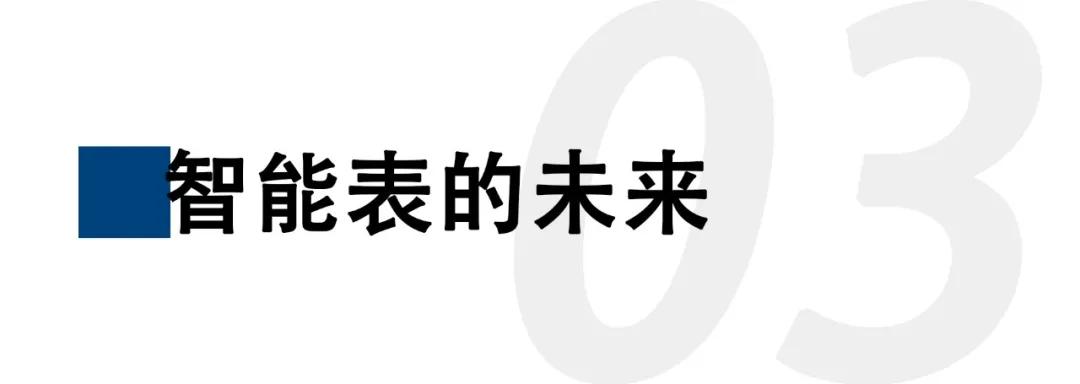 智能手表和机械表未来发展,智能表最新