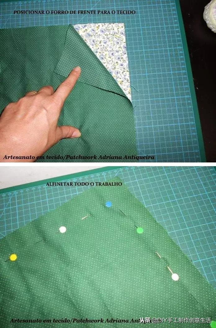 布艺收纳整理包,布艺收纳包制作教程