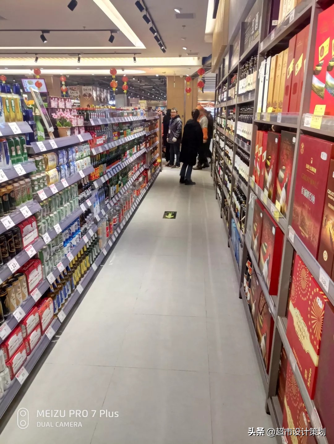 清爽、洁净，不经意间的惊艳！联家超市新开店一组陈列图片