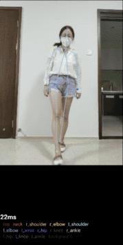 实时单人姿态估计，在自己手机上就能实现：）安卓iOS都可以哦～