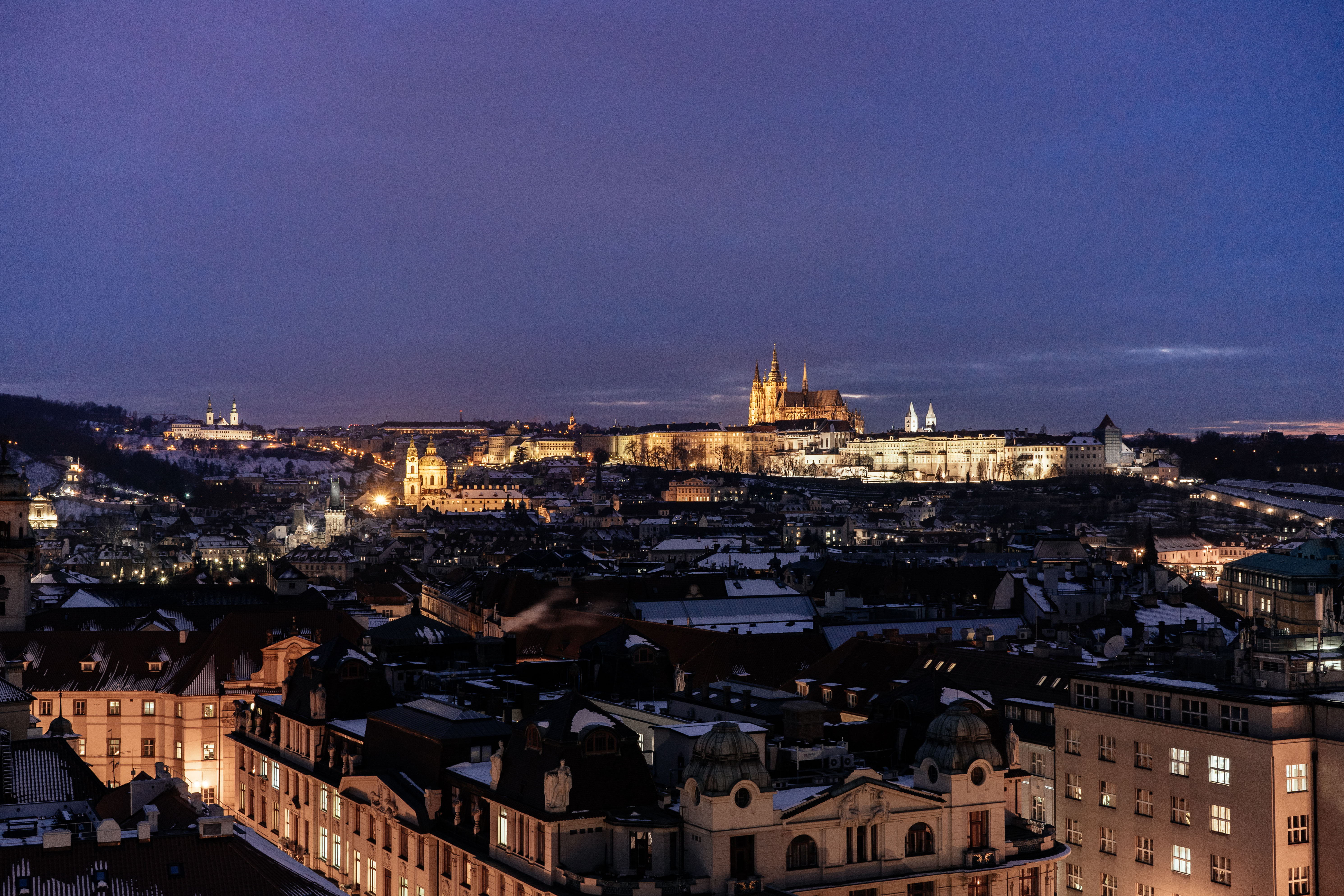 布拉格冬日,冬日如童话世界