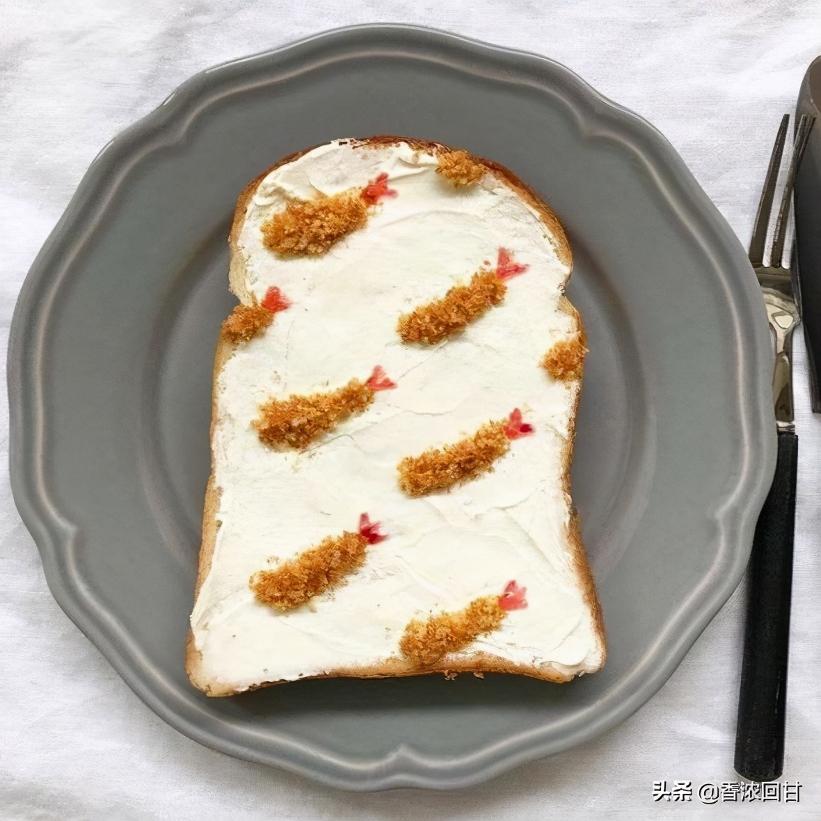 餐桌上的风景！日本美食家森映子的多士艺术很可爱治愈