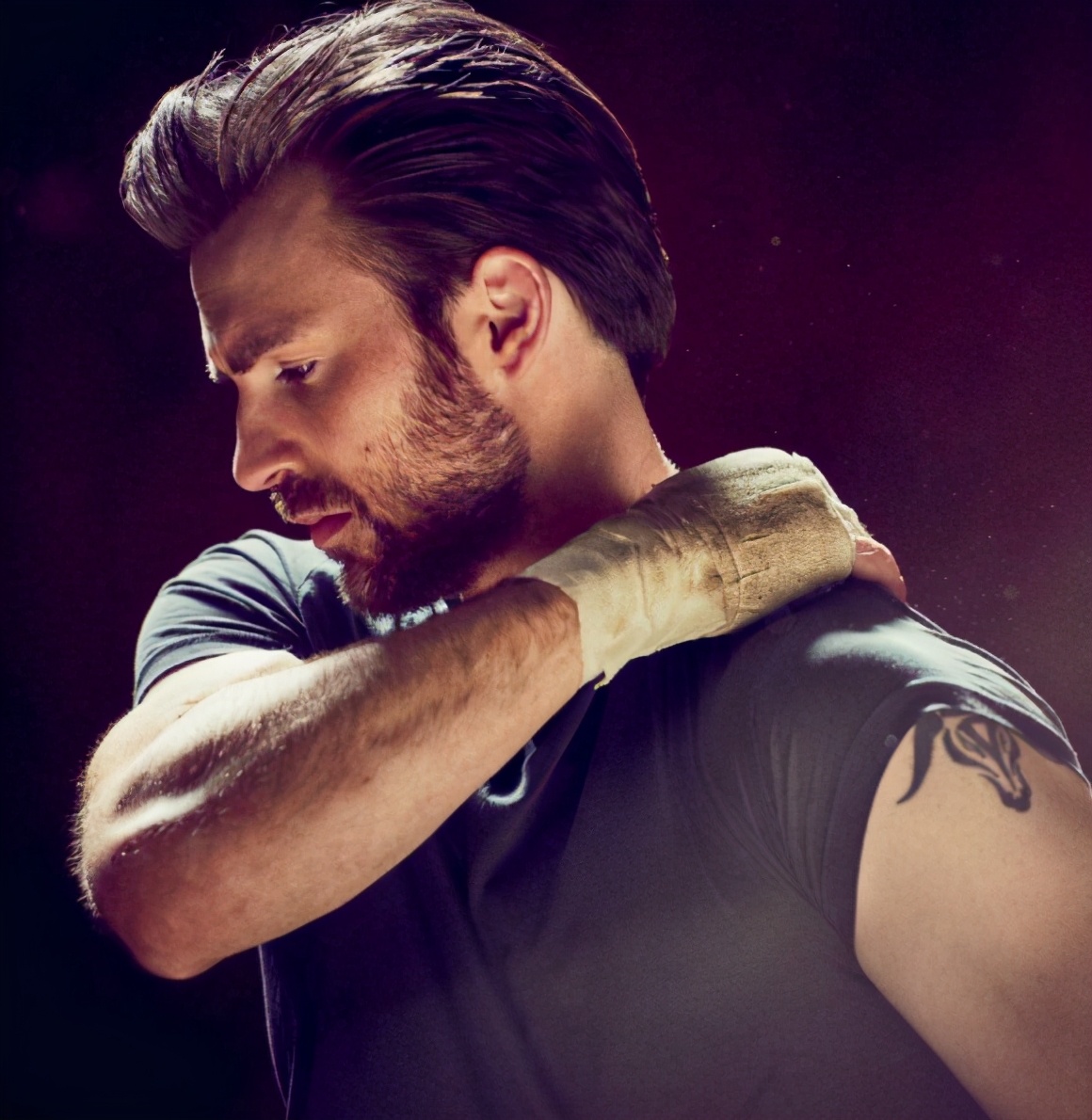 克里斯埃文斯告别美国队长,克里斯埃文斯美国队长身材