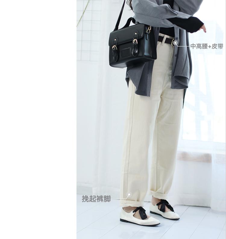 是件称职的“解忧”白裤工装！四季匹配能力：超级赞哦~
