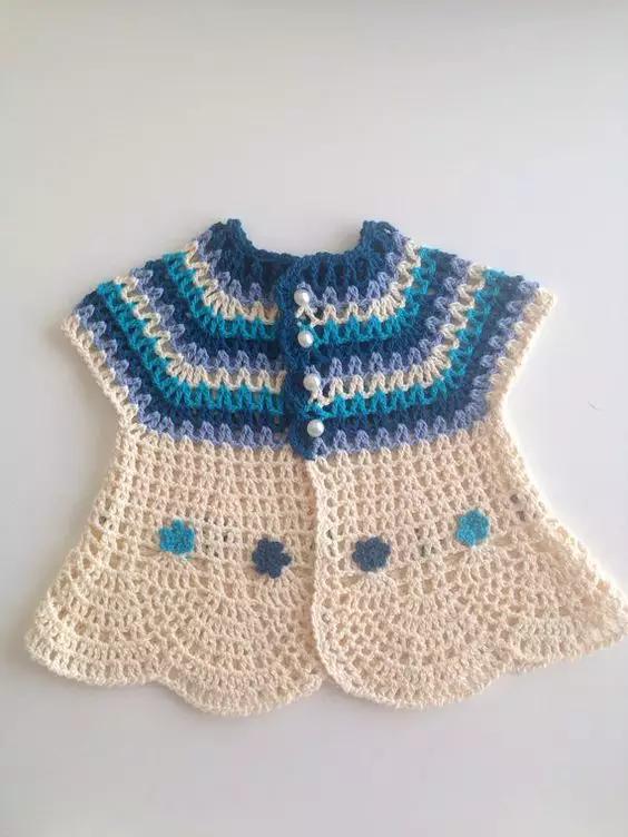 宝宝毛衣绣鱼图案,宝宝毛衣绣花朵图案