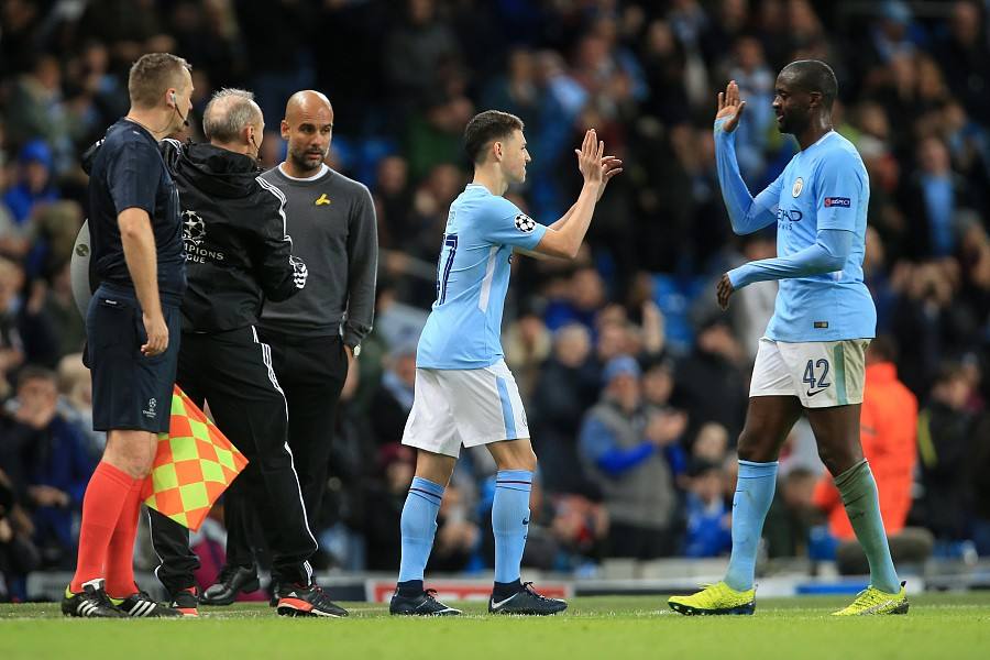 曼城球员菲尔福登,瓜帅讲福登曼城