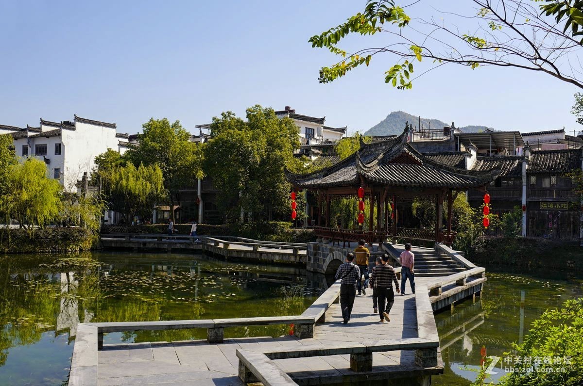 婺源古建筑江湾,婺源村落风水