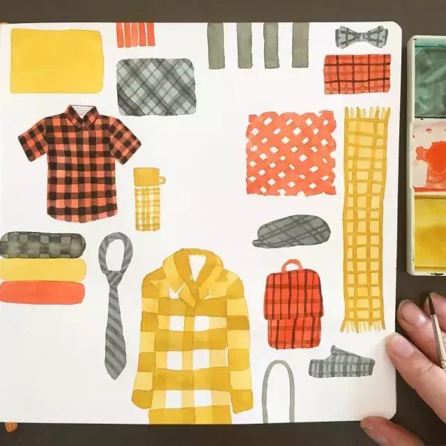 手残党零基础画,纹理画教程初学者