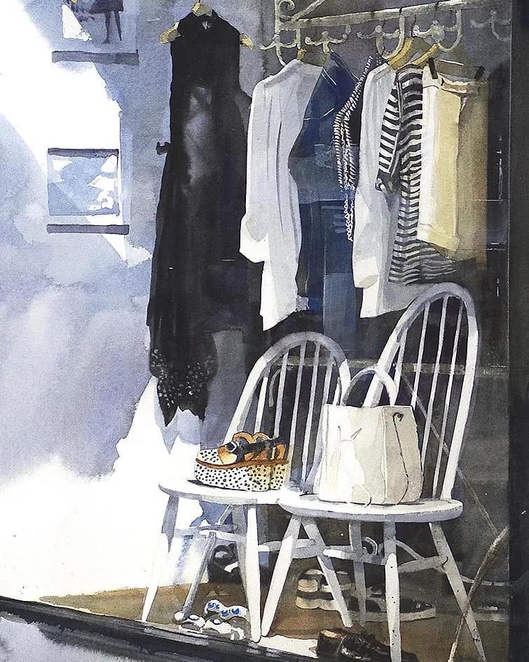 水彩大师笔下的花卉,简单唯美的水彩花卉