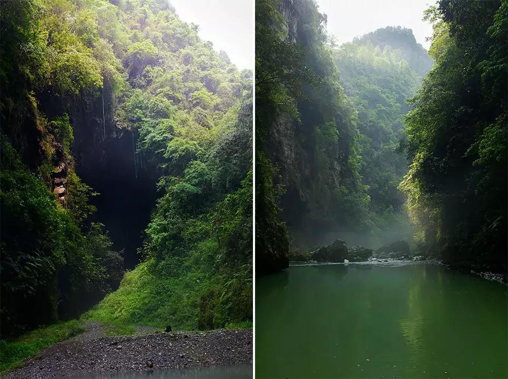 彭水县郁山镇景区,彭水县郁山古镇美景