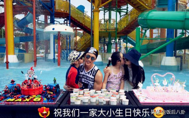 吴尊儿子超人,吴尊晒一双儿女近照画面温馨有爱