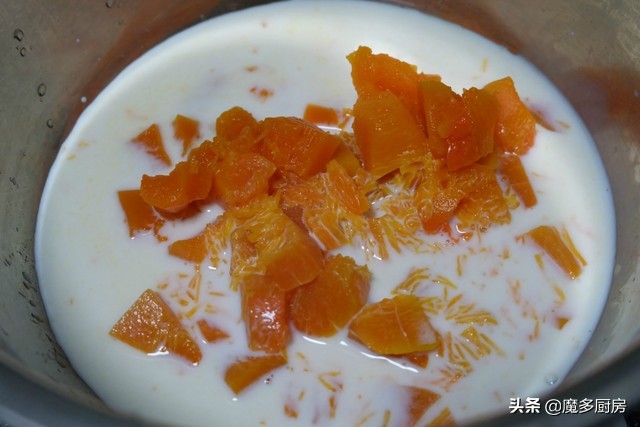 南瓜发糕不开裂的做法,南瓜发糕不粘手的做法步骤