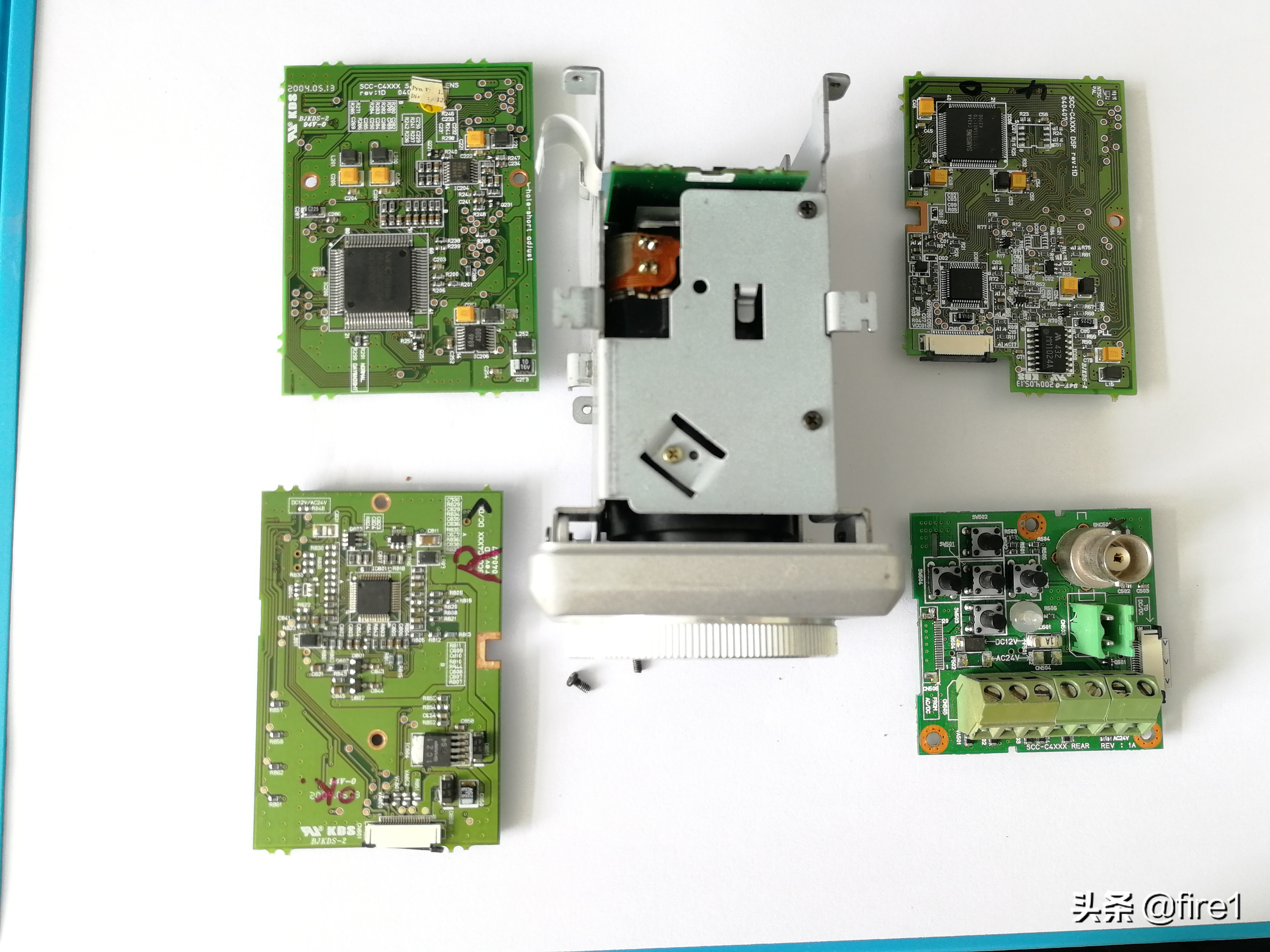 三星摄像头拆解价值,三星模拟球形摄像头