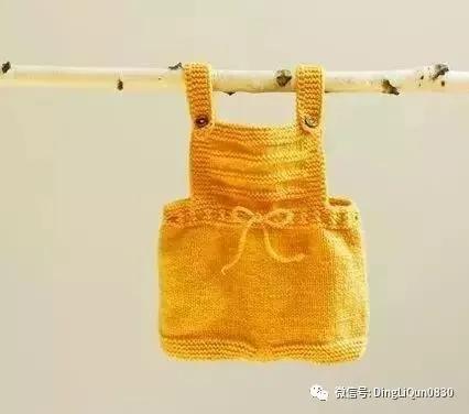 针织背带裤视频教程,背带裤女童1-3岁针织教程