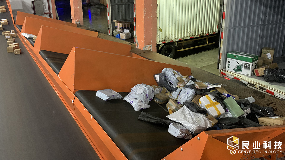 快递全自动分拣流水线工作原理,快递智能分拣全过程视频