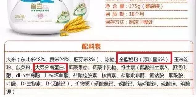 如何正确选择婴儿米粉,米粉应该怎么选新手妈妈必看