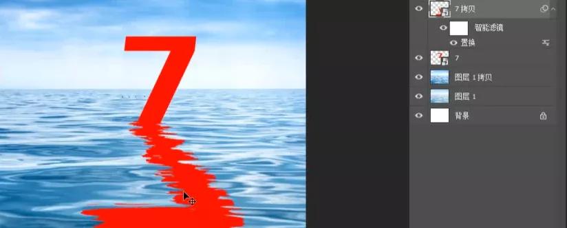 啪的一下，很快啊，倒影就做好了！「杰视帮」