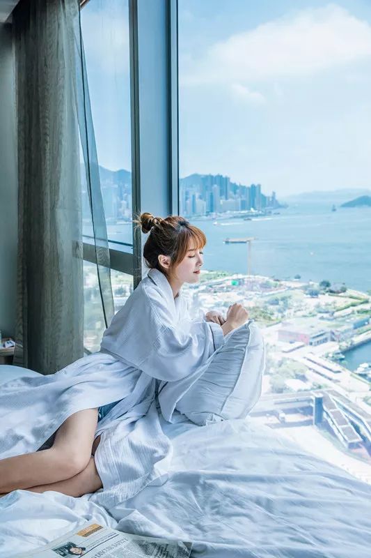 香港w酒店壮美客房,入住的香港酒店