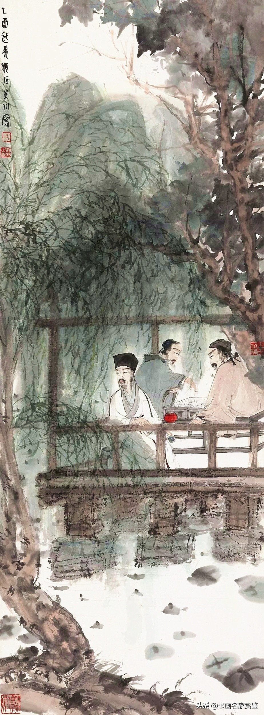 100幅傅抱石作品欣赏,傅抱石人物作品高清大图