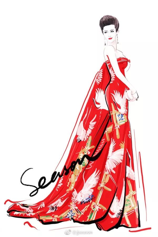 精美水墨插画,那些浪漫的水墨画插画