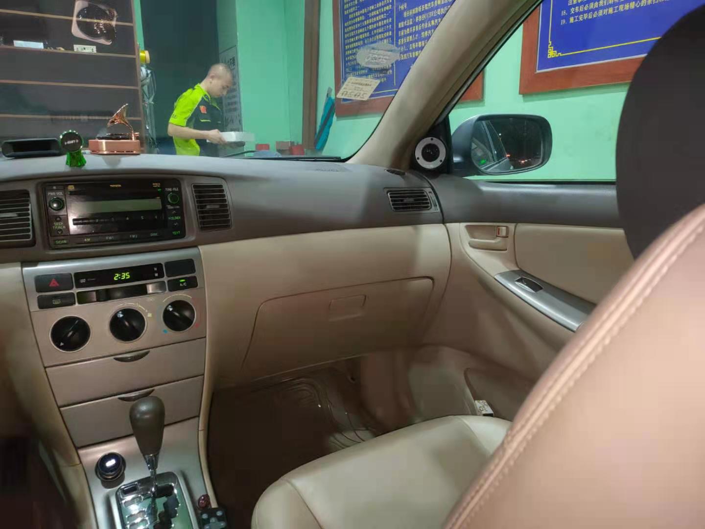 丰田花冠改音响全过程,丰田花冠喇叭维修视频