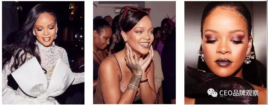 蕾哈娜时装大秀,蕾哈娜惊艳时装