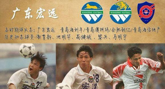 1995年甲a联赛广东宏远球员名单,94甲a广东宏远阵容
