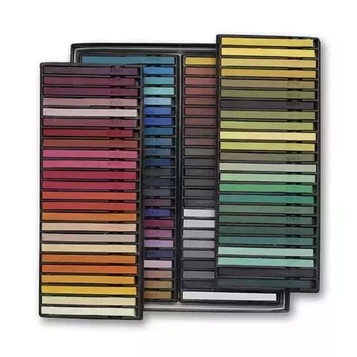 色粉笔技法,色粉笔怎么调各种颜色