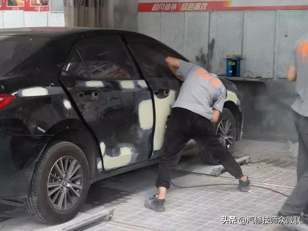 汽修工,烈焰下的汉子!