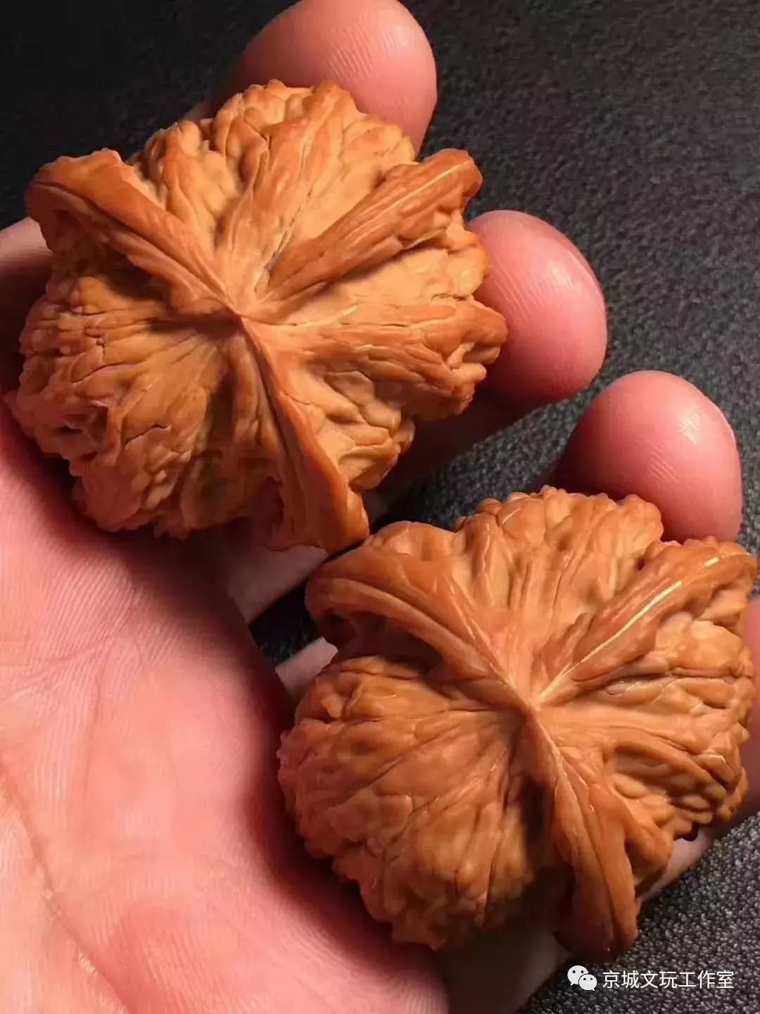 看核桃底部判断核桃真假,看核桃真假