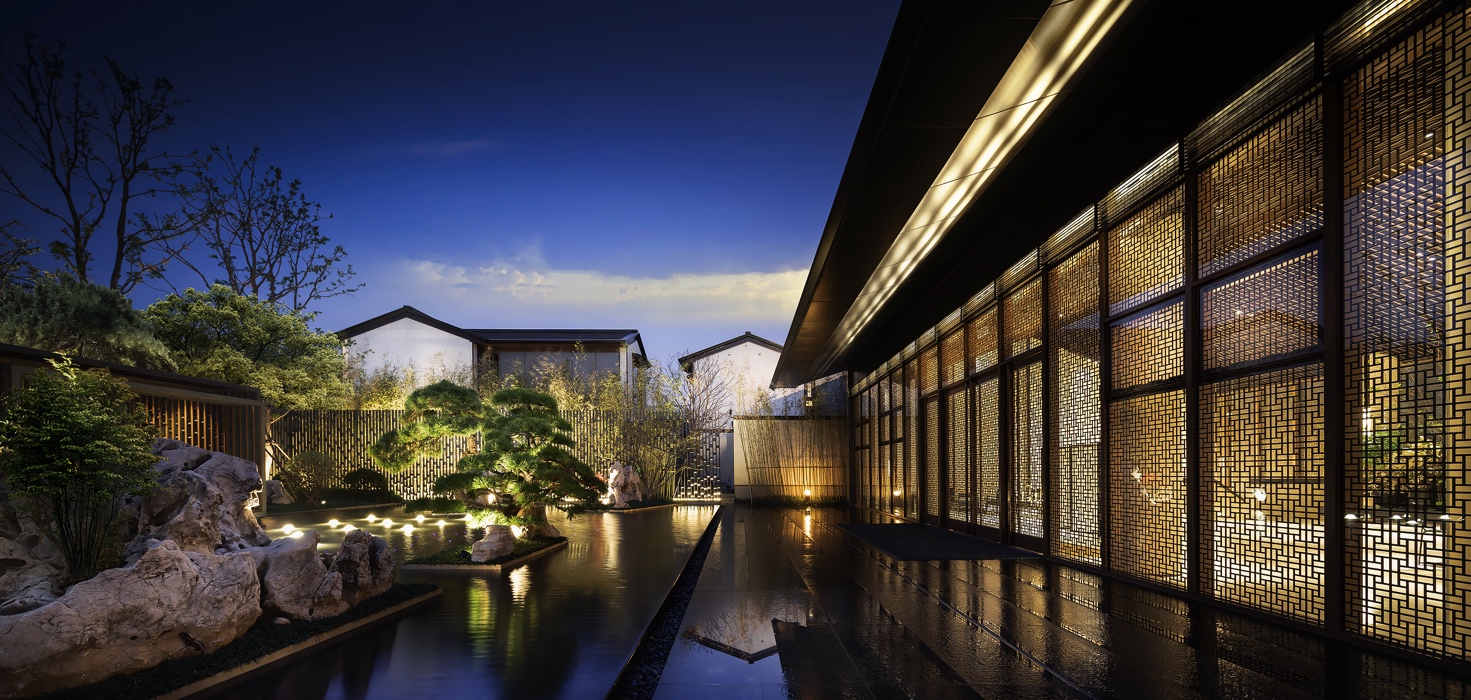 苏州仁恒观棠独栋样板,苏州仁恒洋房