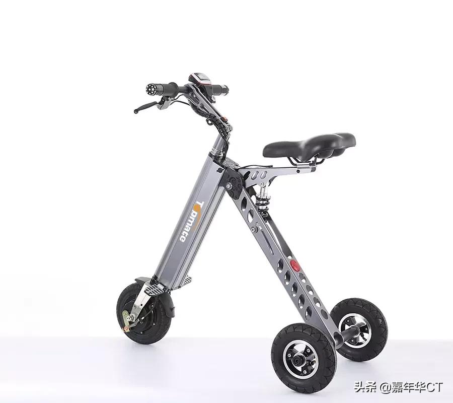 最小的折叠电动自行车,高端超小轻便折叠自行车