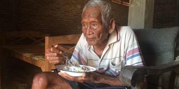 印尼最长寿的人146岁是饿死的吗,印尼146岁长寿老人