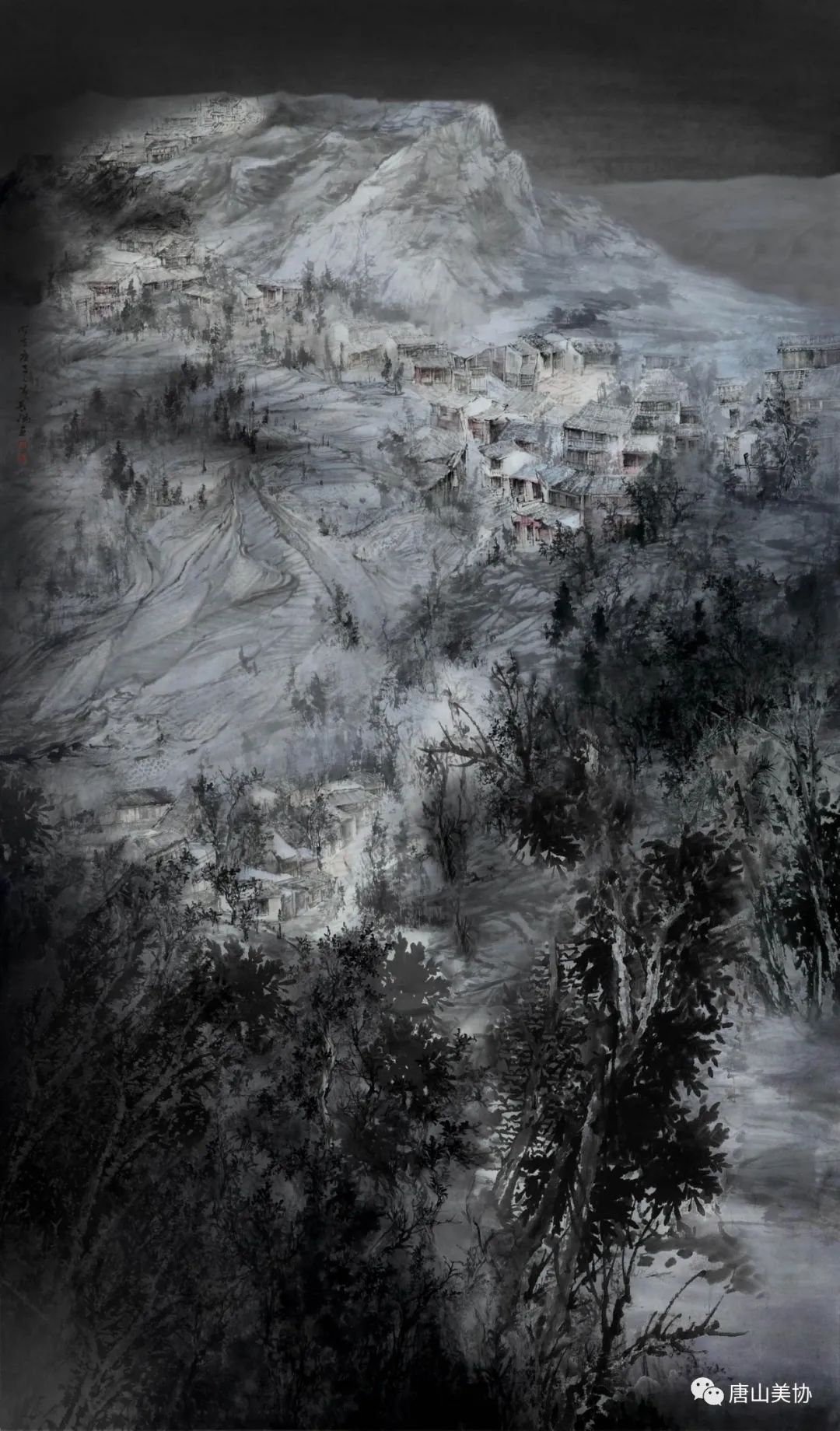 大美唐山展,展现唐山新时代绘画作品