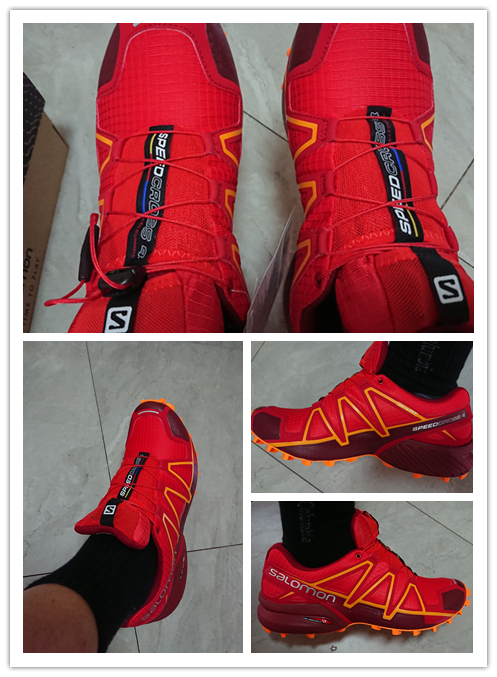 salomon经典武士黑色跑鞋,夏季salomon越野跑鞋测评
