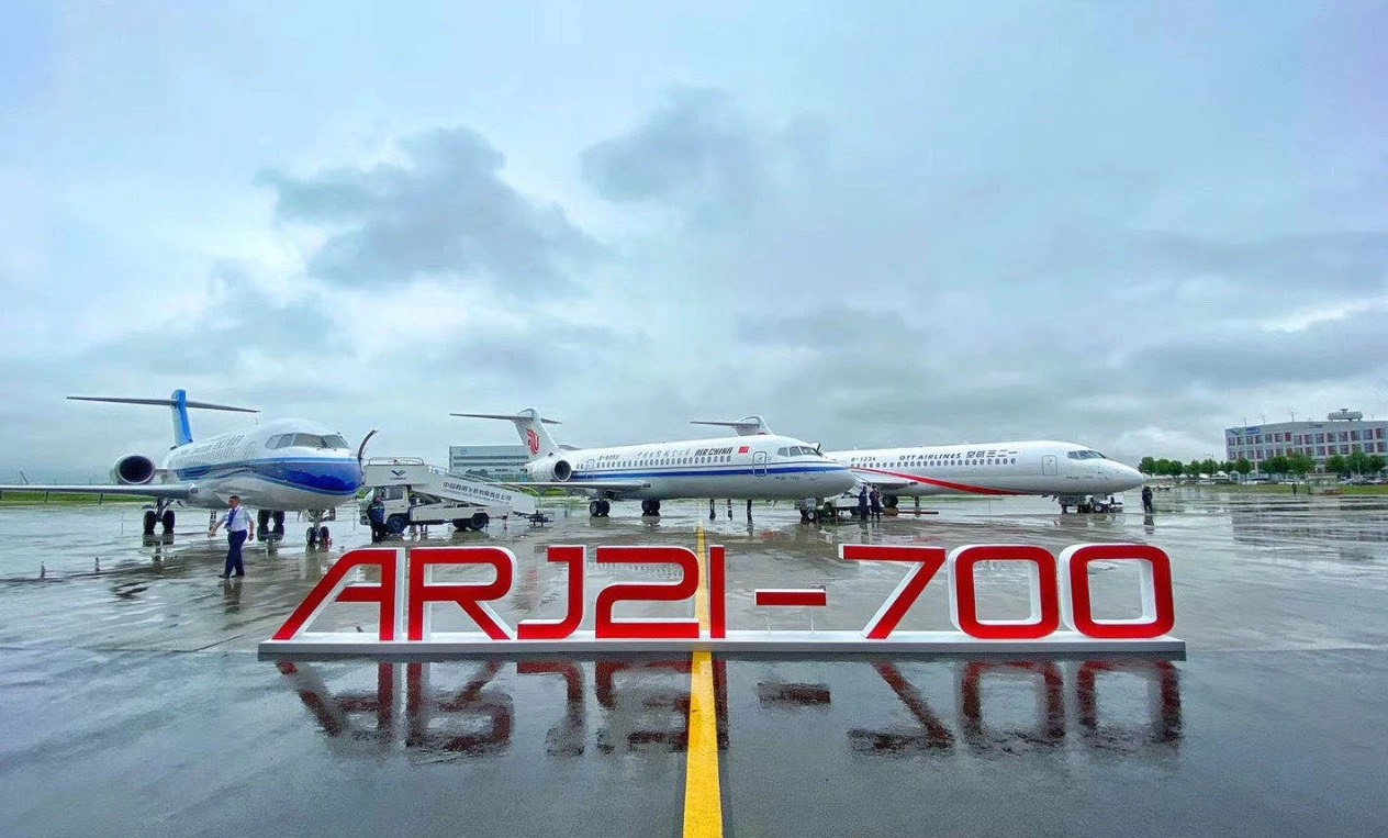 派克宇航集团助力ARJ21冲上云霄