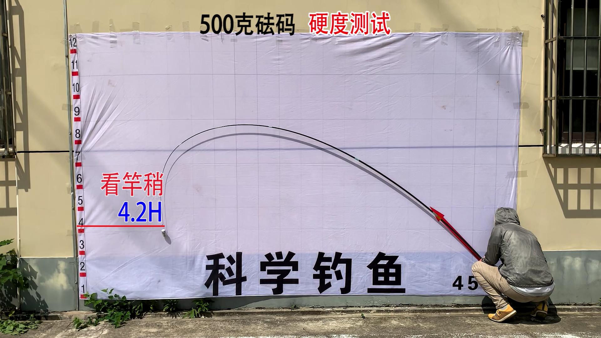 鱼竿测评300以内黑坑鱼竿,四款网红鱼竿对比