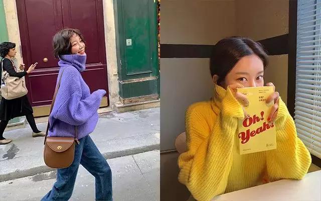 黑色阔腿裤加长版垂感慵懒风秋冬,秋冬慵懒感阔腿裤