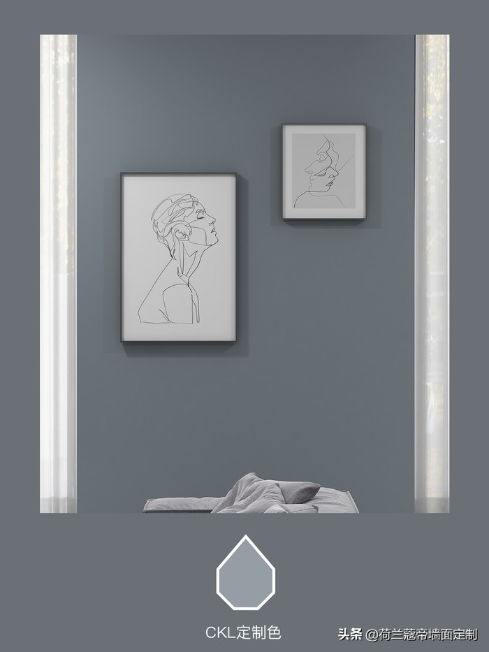 灰色和暖灰艺术漆哪个好看,意式极简风格墙面艺术漆配色