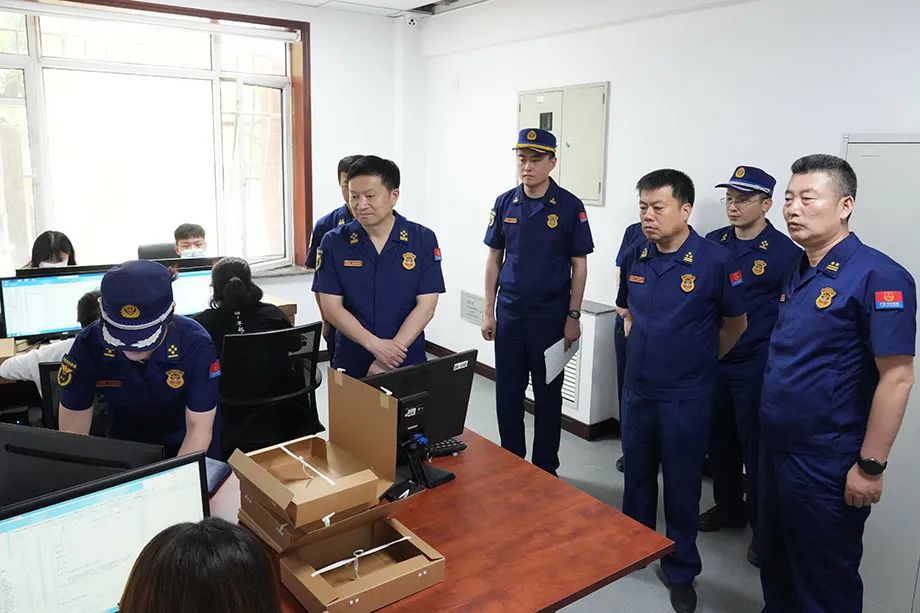 支队长深入基层督导国庆消防安保,大连消防总队吴振坤